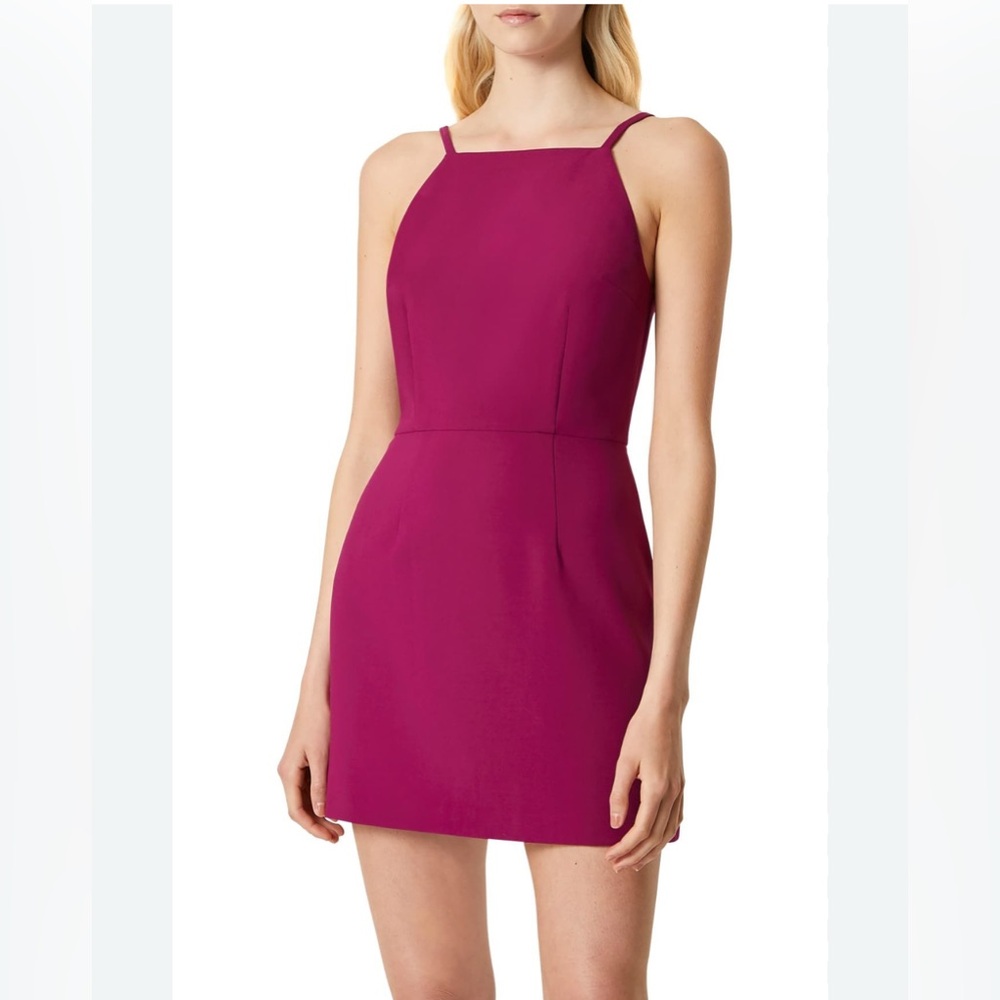 NWT French Connection Pink/Purple Cocktail Dress Size 10